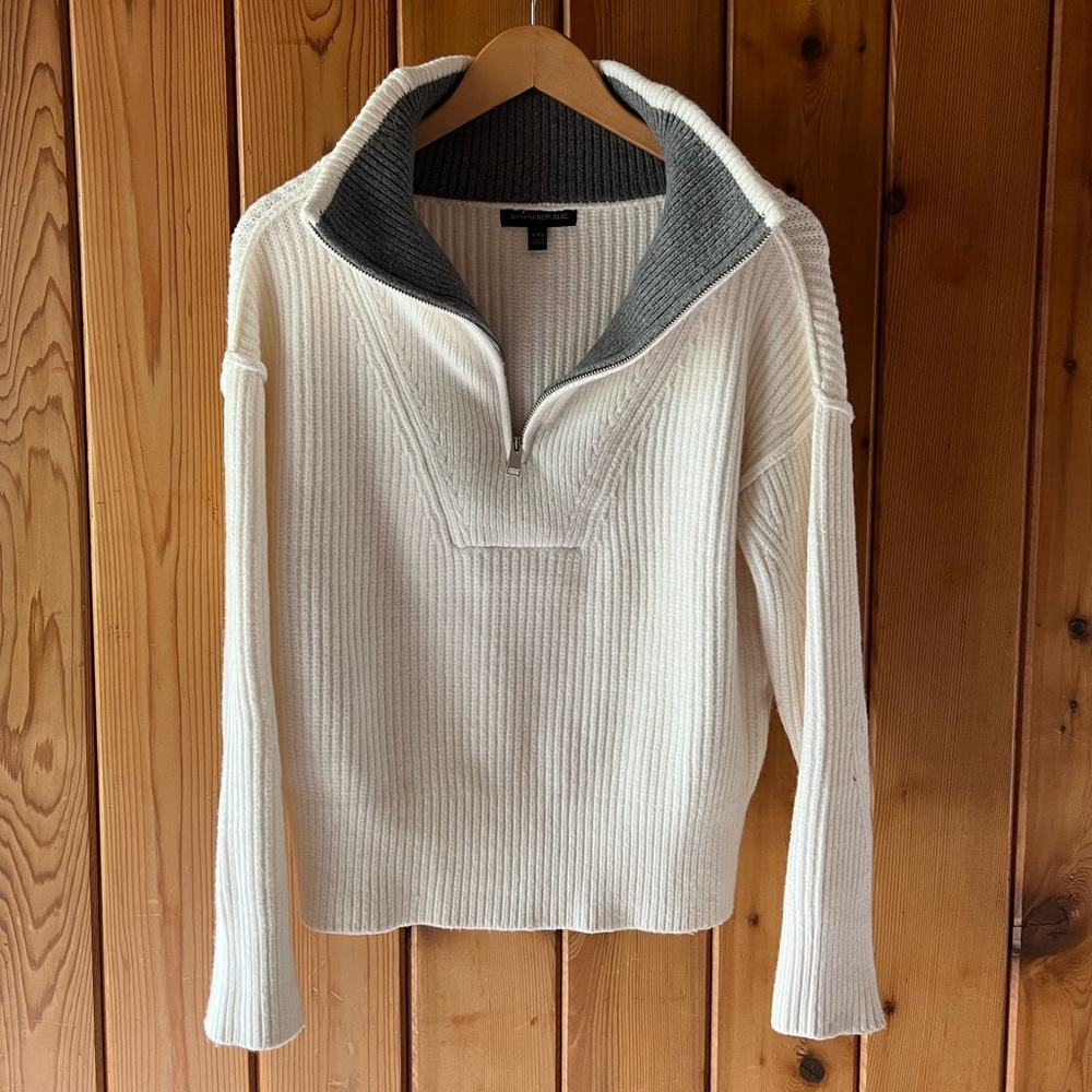 Retro Half Zip Banana Republic XS/S fit